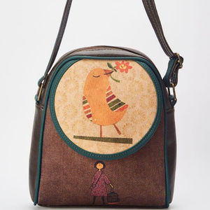 "Colorful Bird" Handmade Bag